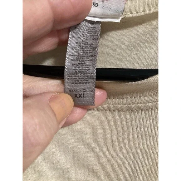 Harley Davidson Motorcycles FREE SPIRIT Men T Shirt XXL Cream LAS VEGAS NEVADA - Picture 4 of 8